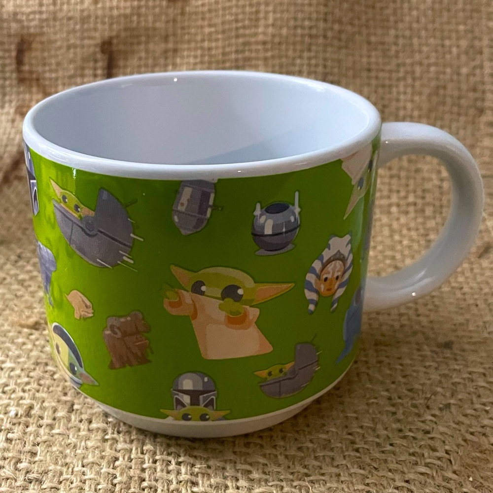 Star Wars: The Mandalorian themed ceramic coffee mug or cup